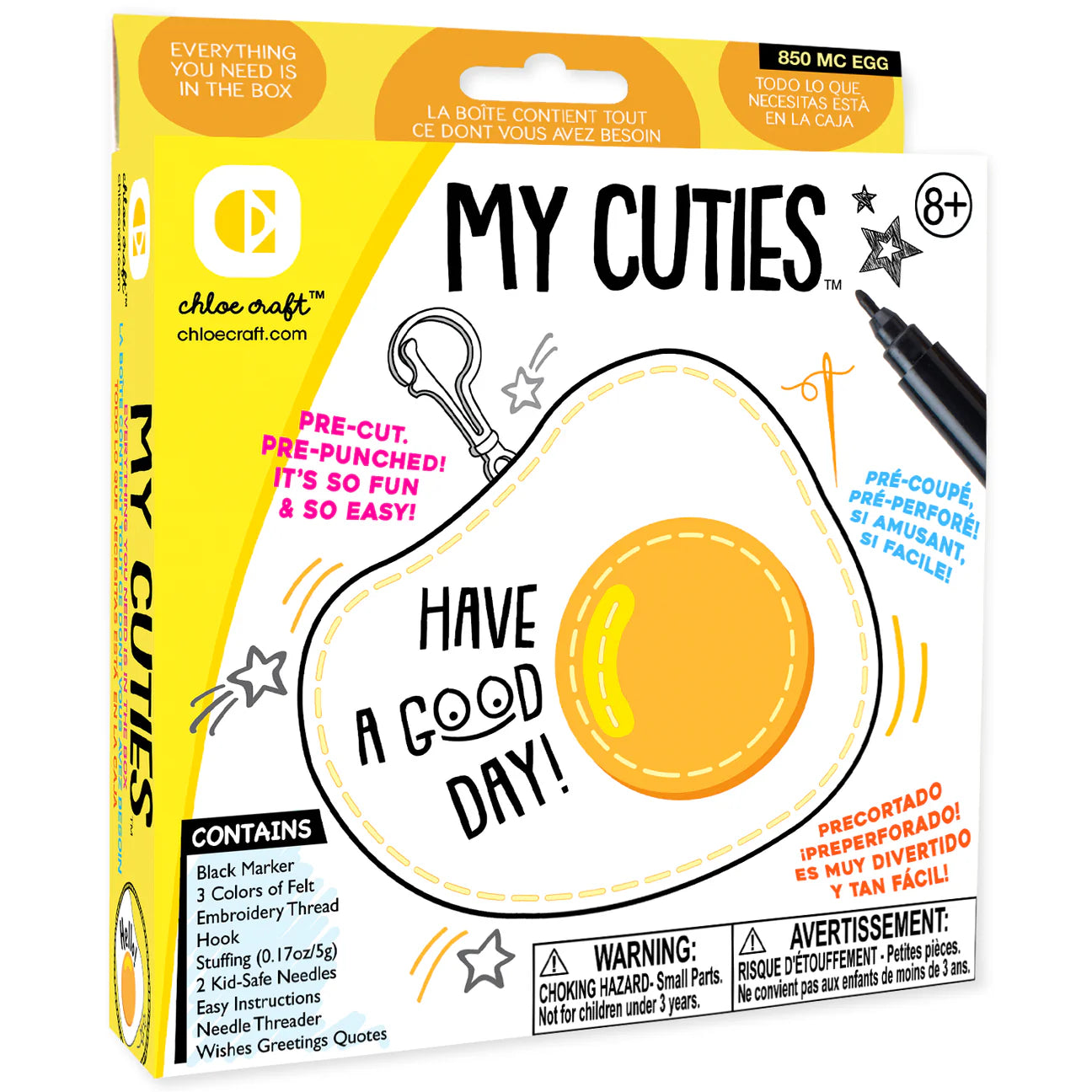 My Cuties - Plush Keychain Sewing Kit for Kids