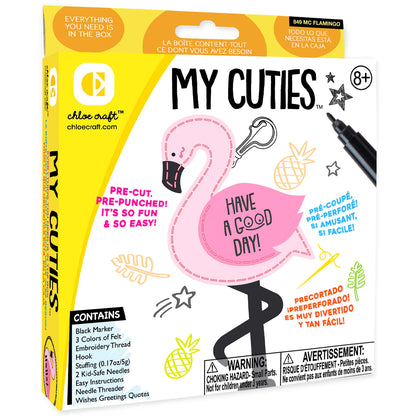 My Cuties - Plush Keychain Sewing Kit for Kids