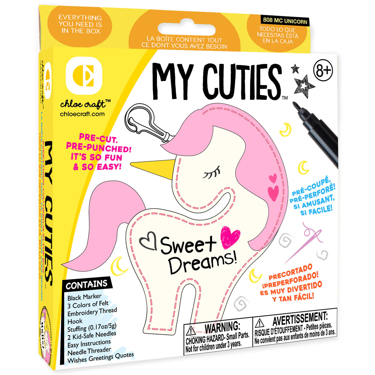 My Cuties - Plush Keychain Sewing Kit for Kids