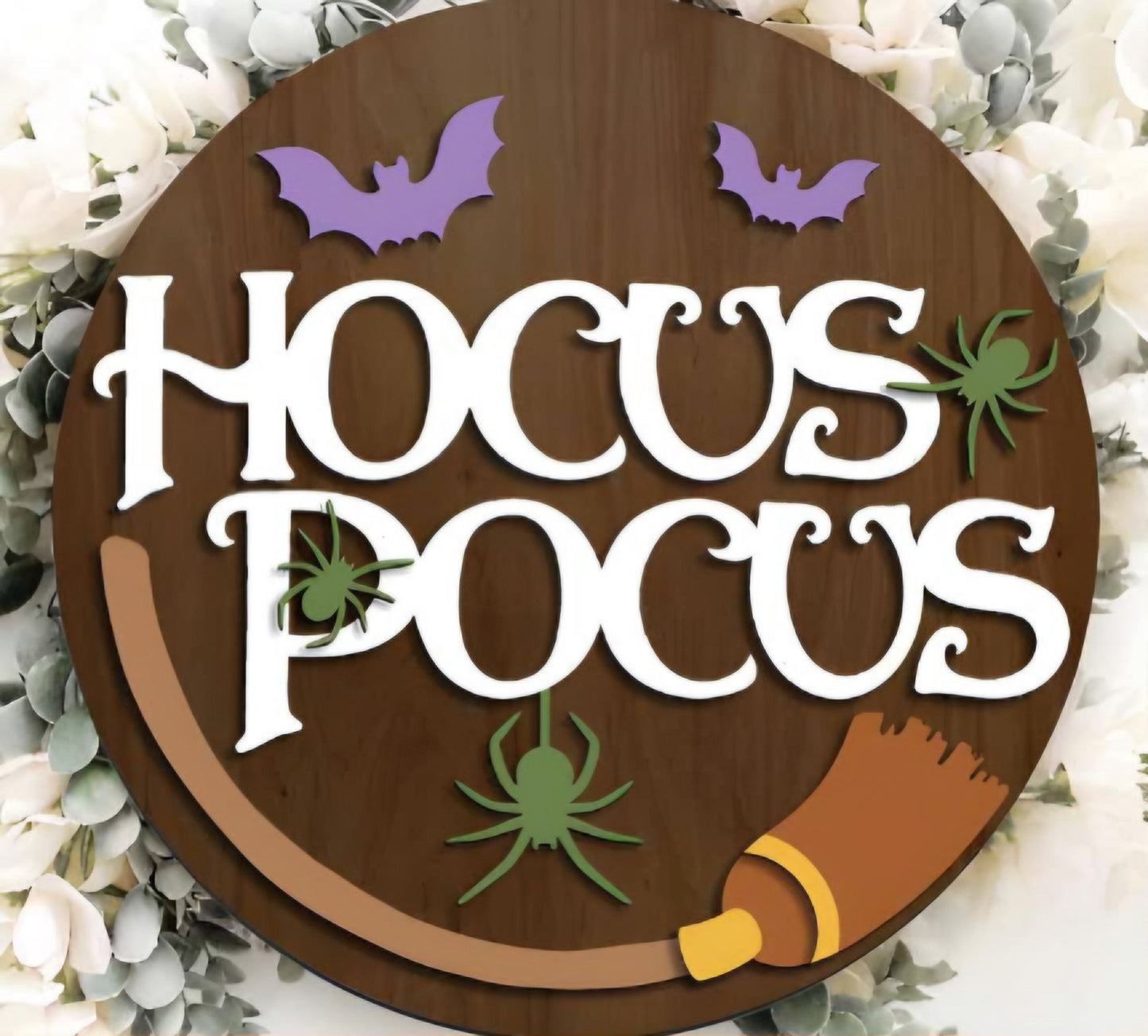 Hocus Pocus - Halloween Door Sign Kit