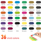 Assorted Oil Pastel Set - 36 Vibrant Colors