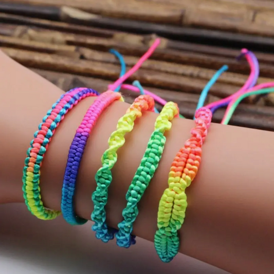 Rainbow Friendship Bracelet